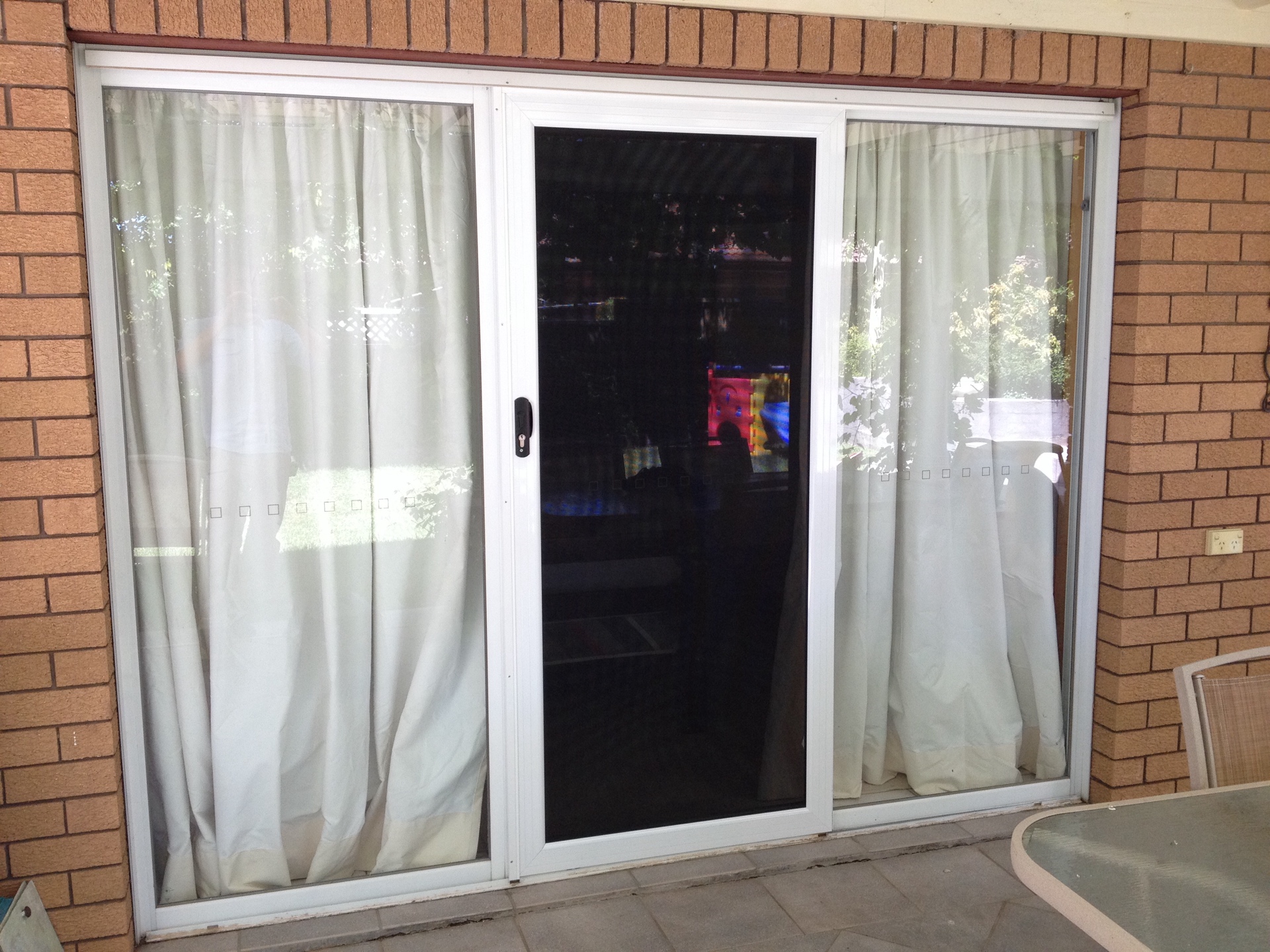 Security Sliding Screen Door Stainless Mesh