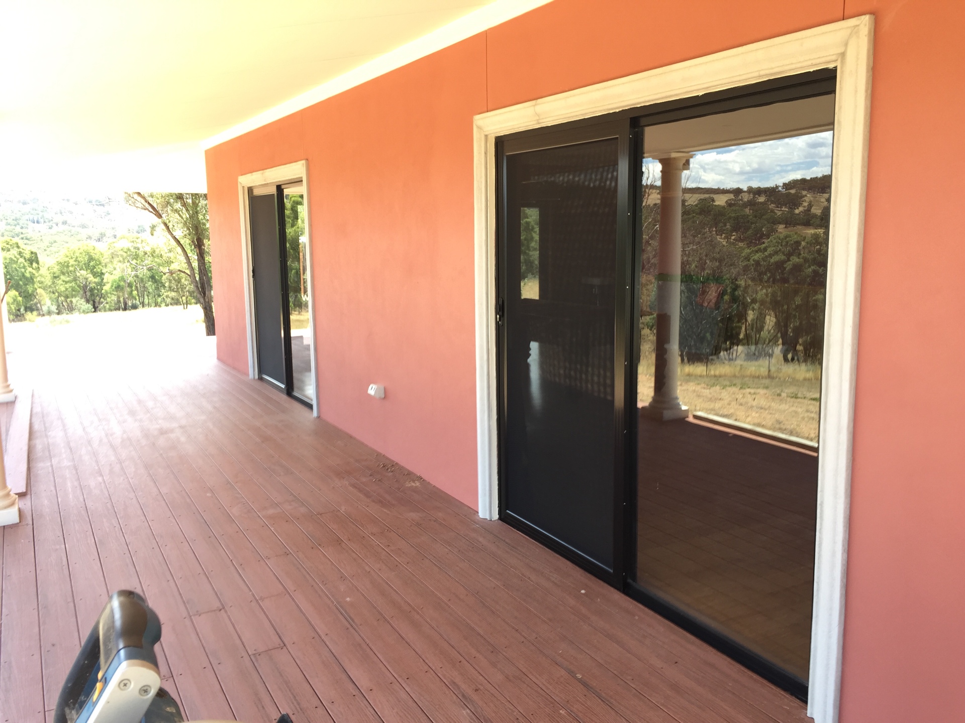 Security Sliding Screen Door Stainless Mesh