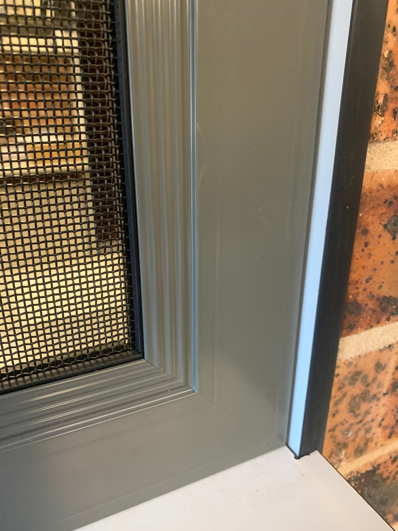 Security Sliding Screen Door Stainless Mesh
