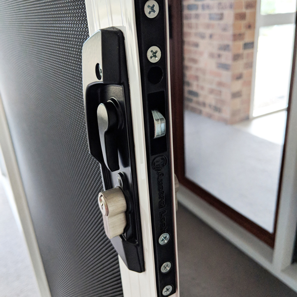 Centre Opening Sliding Heavy Dva Security Screen Doors