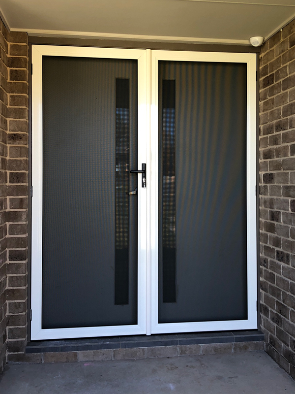 Perfguard French Hinged Security Screen Doors